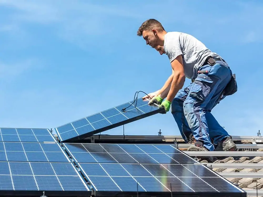 Taille du système de panneaux solaires