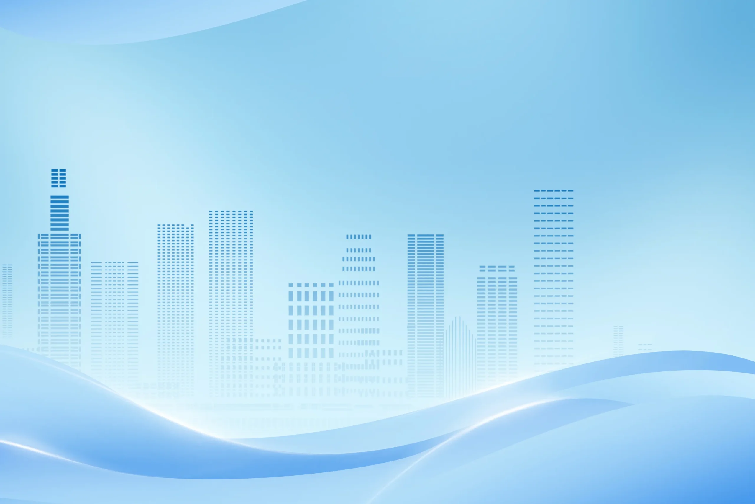 Abstract blue business background