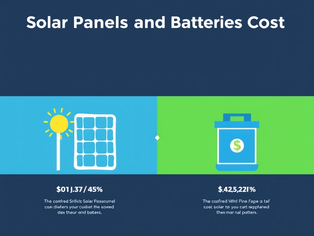 Kosten für Solarmodule und Batterien