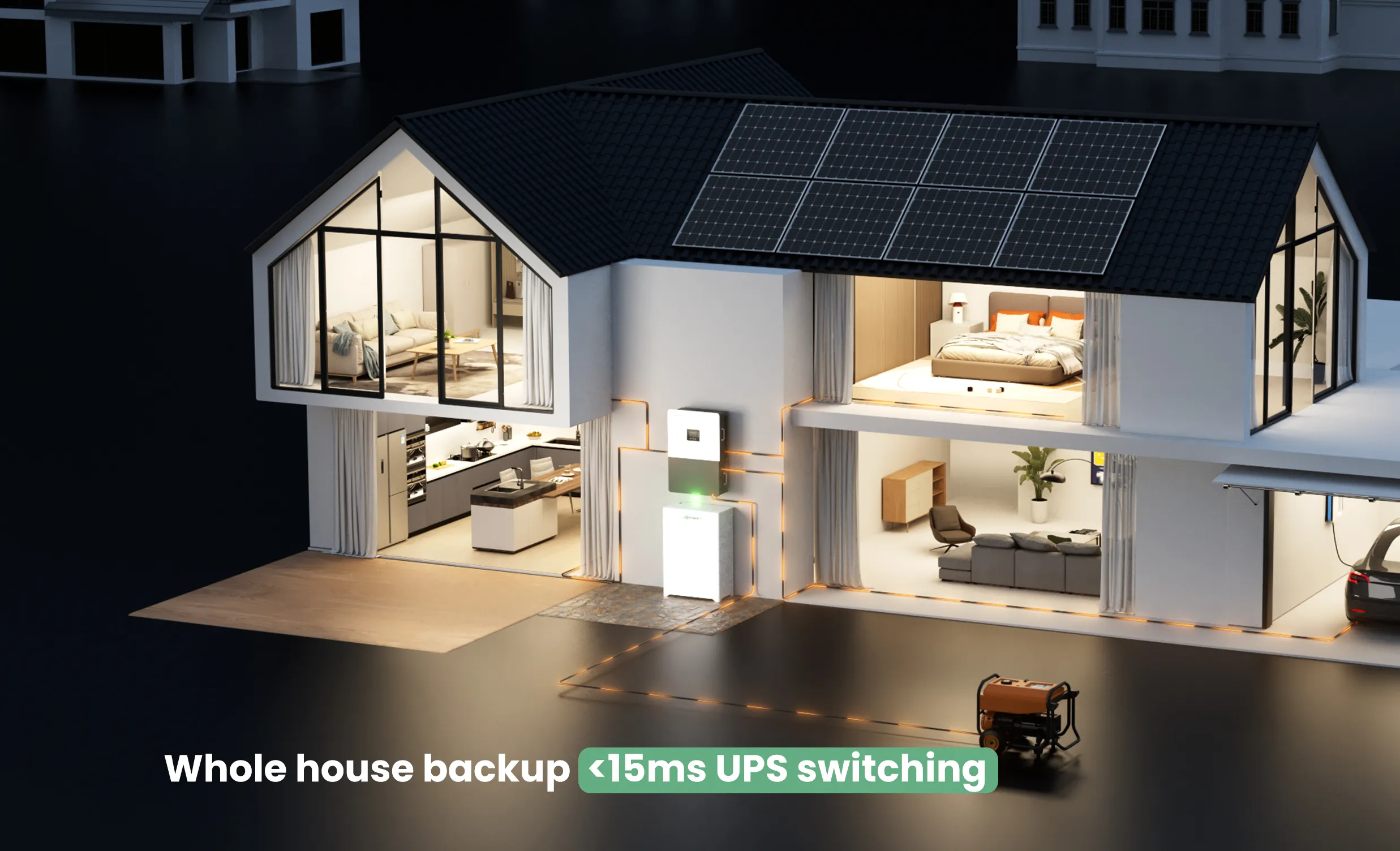 LuxpowerTek GEN HB US Grid hybrid solar inverter