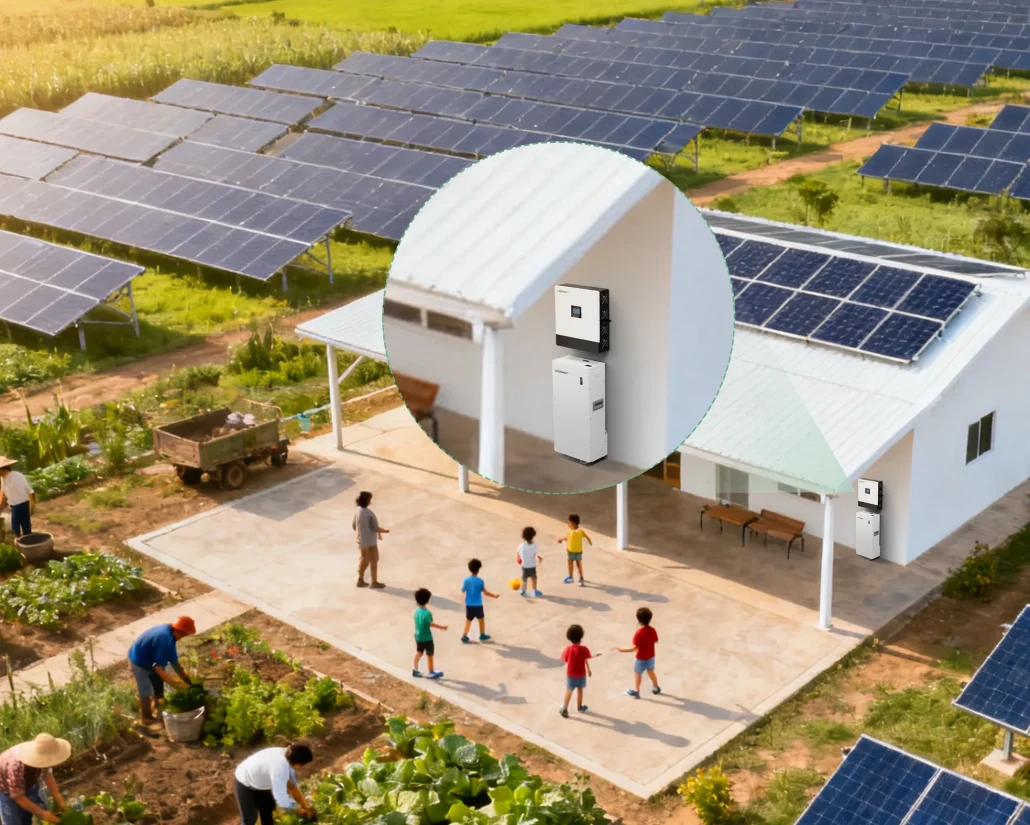 Inversor solar LuxpoweTek fuera de la red para agricultura