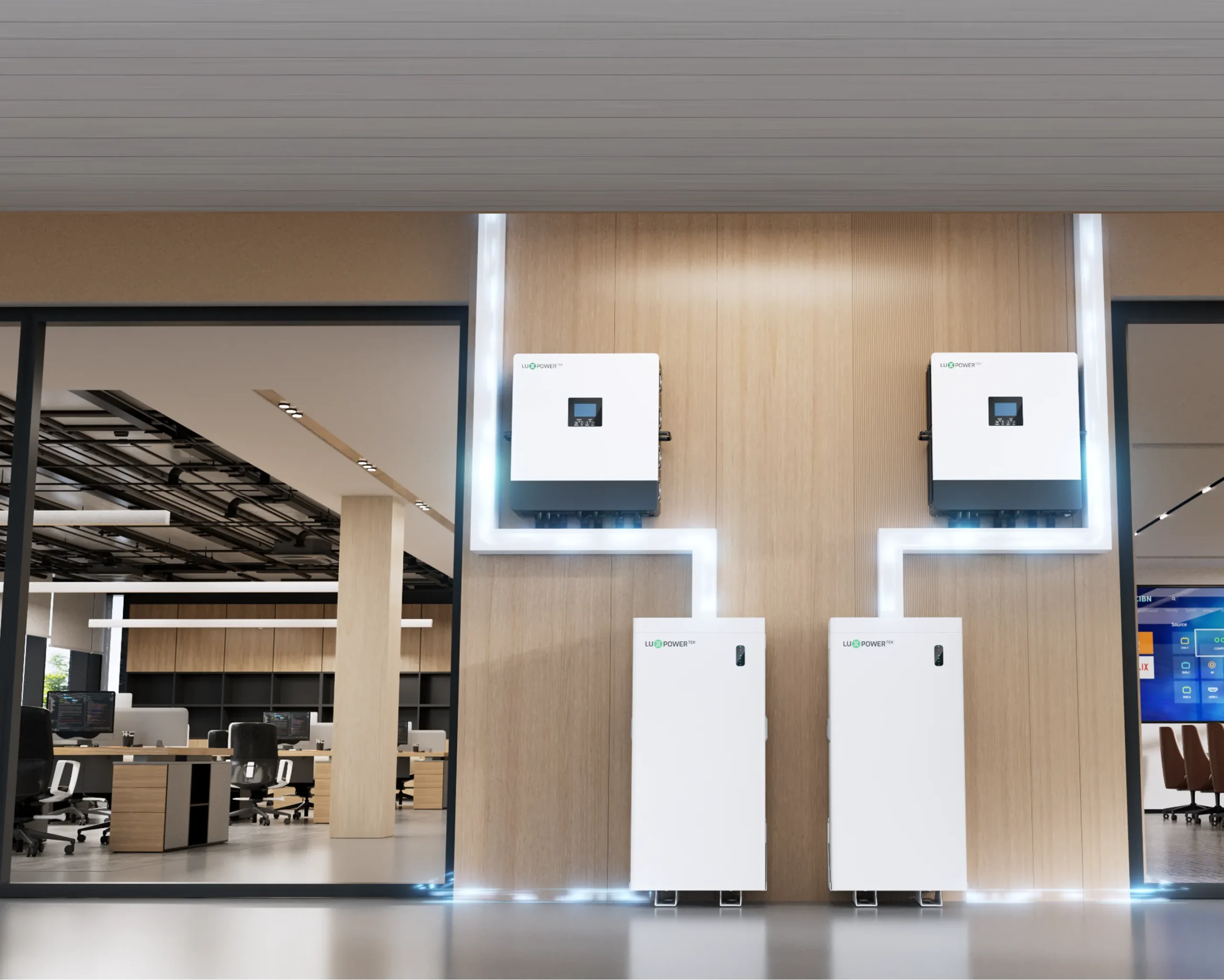 适合小型企业的离网太阳能逆变器