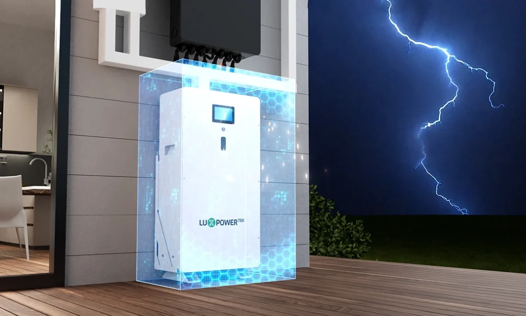 Batteria LuxpowerTek PSHIELD MAX a lunga durata al litio ferro fosfato (LiFePO4) da 16,076 kWh