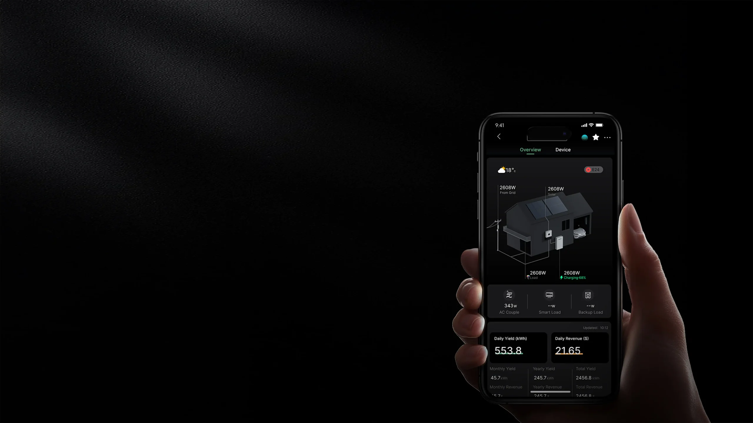 تطبيق LuxpowerTek لمراقبة الطاقة الشمسية LuxCloud 2.0