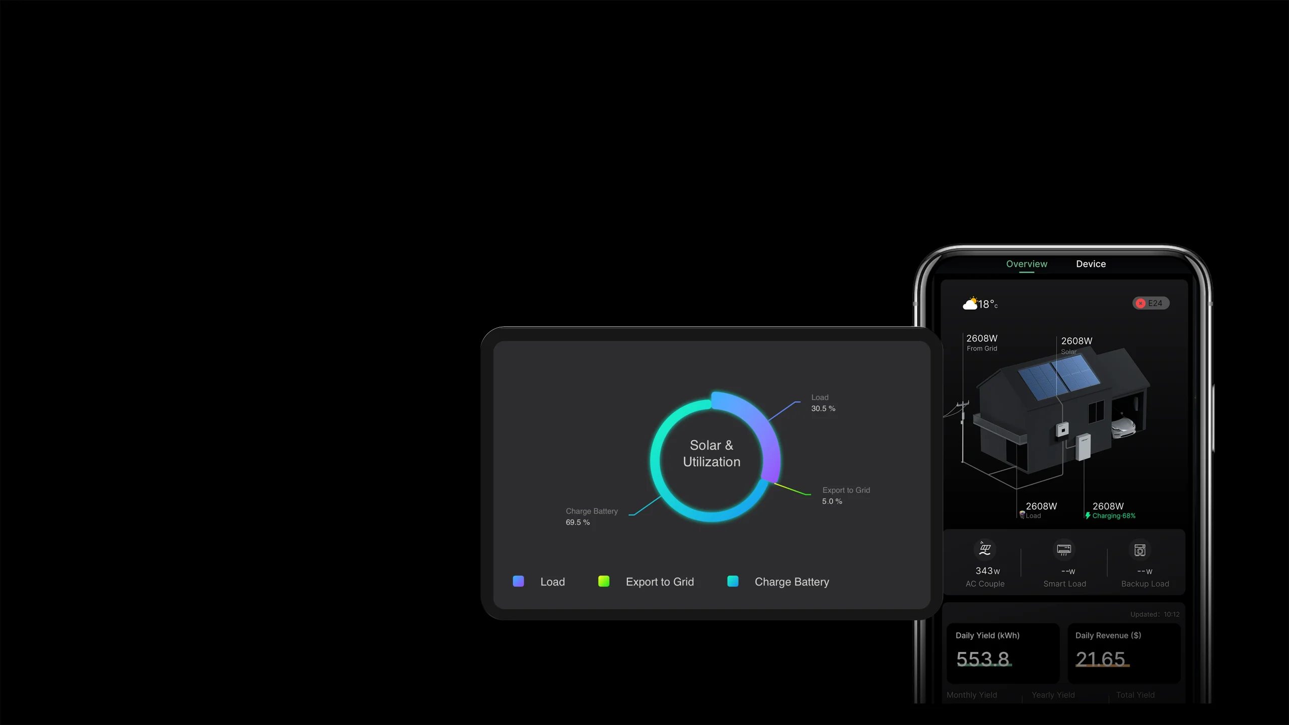 تطبيق LuxpowerTek لعكس الطاقة الشمسية LuxCloud2.0
