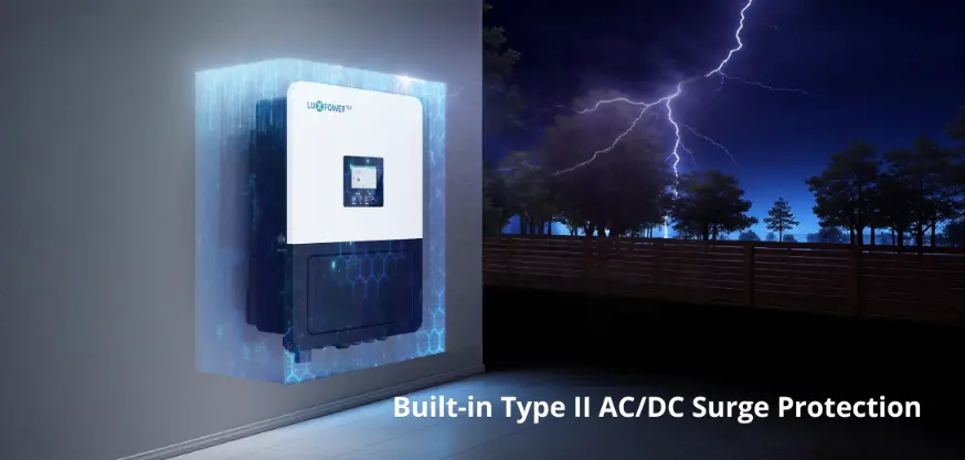 Inversores híbridos monofásicos LuxpowerTek GEN3-LB-EU de 3-8K para energía solar