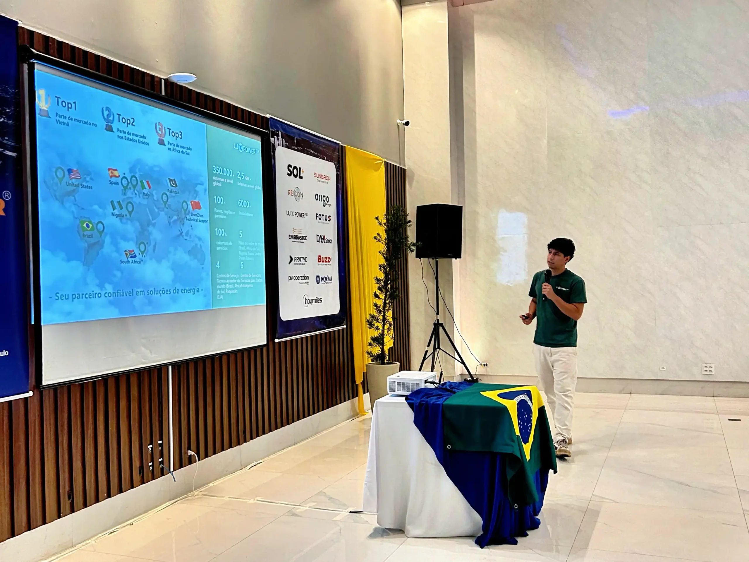 Photo de l'événement LuxpowerTek Roadshow au Brésil