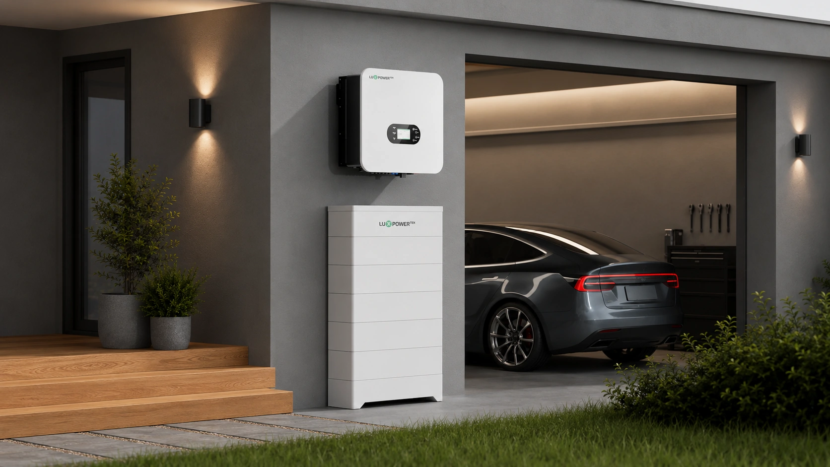 LuxpowerTek Trip PSTACK residential three-phase home energy storage battery