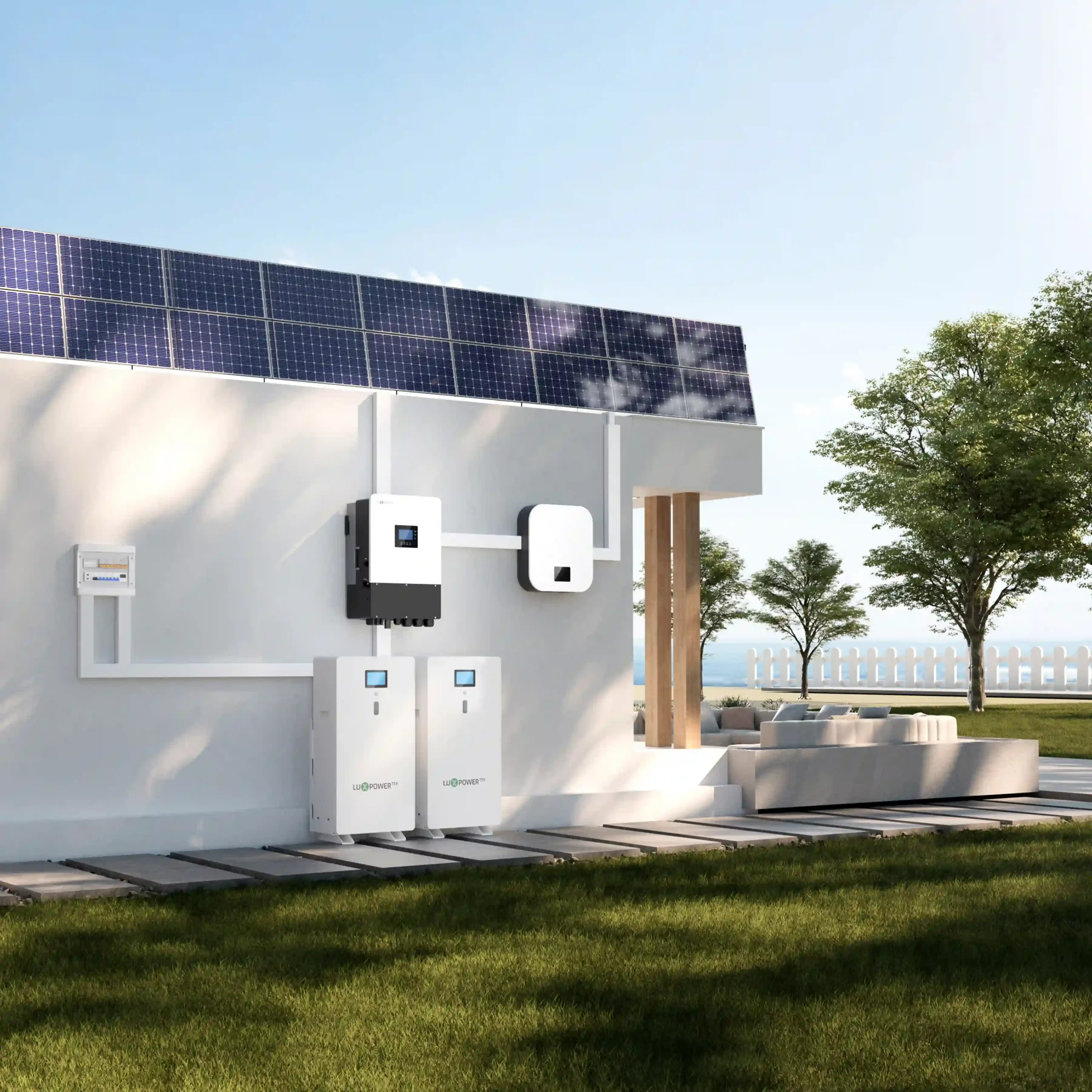 luxpower TRIP2-LB-US 6-12K hybrid three-phase inverter application Remote areas