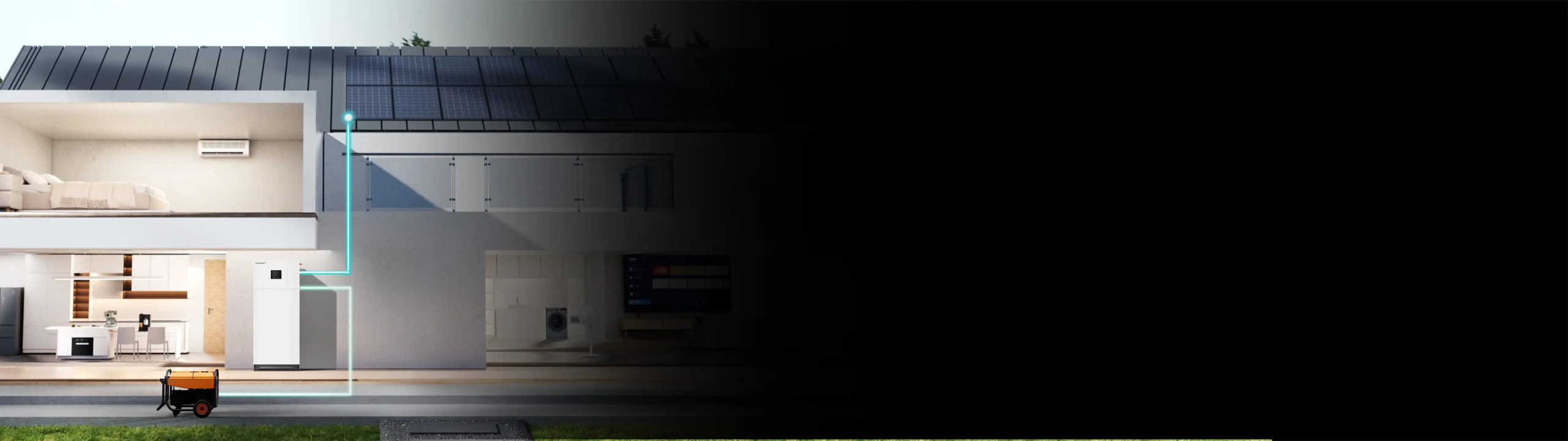 Sistema de almacenamiento de energía todo en uno LuxpowerTek, soluciones de ahorro de energía Eco Beast Pro