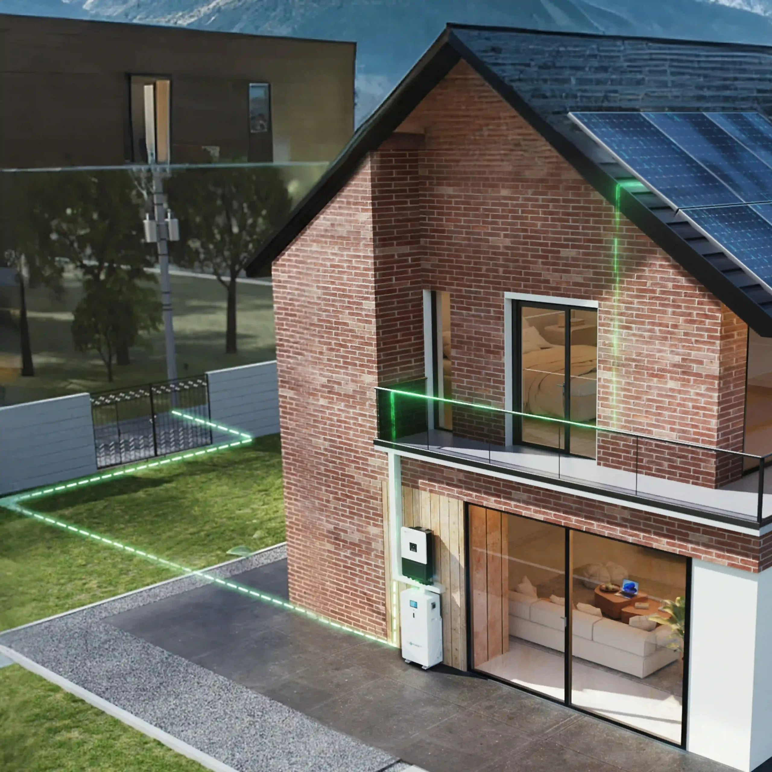 hybrid solar inverters-single phase-GENPRO-LB-EU8-12K